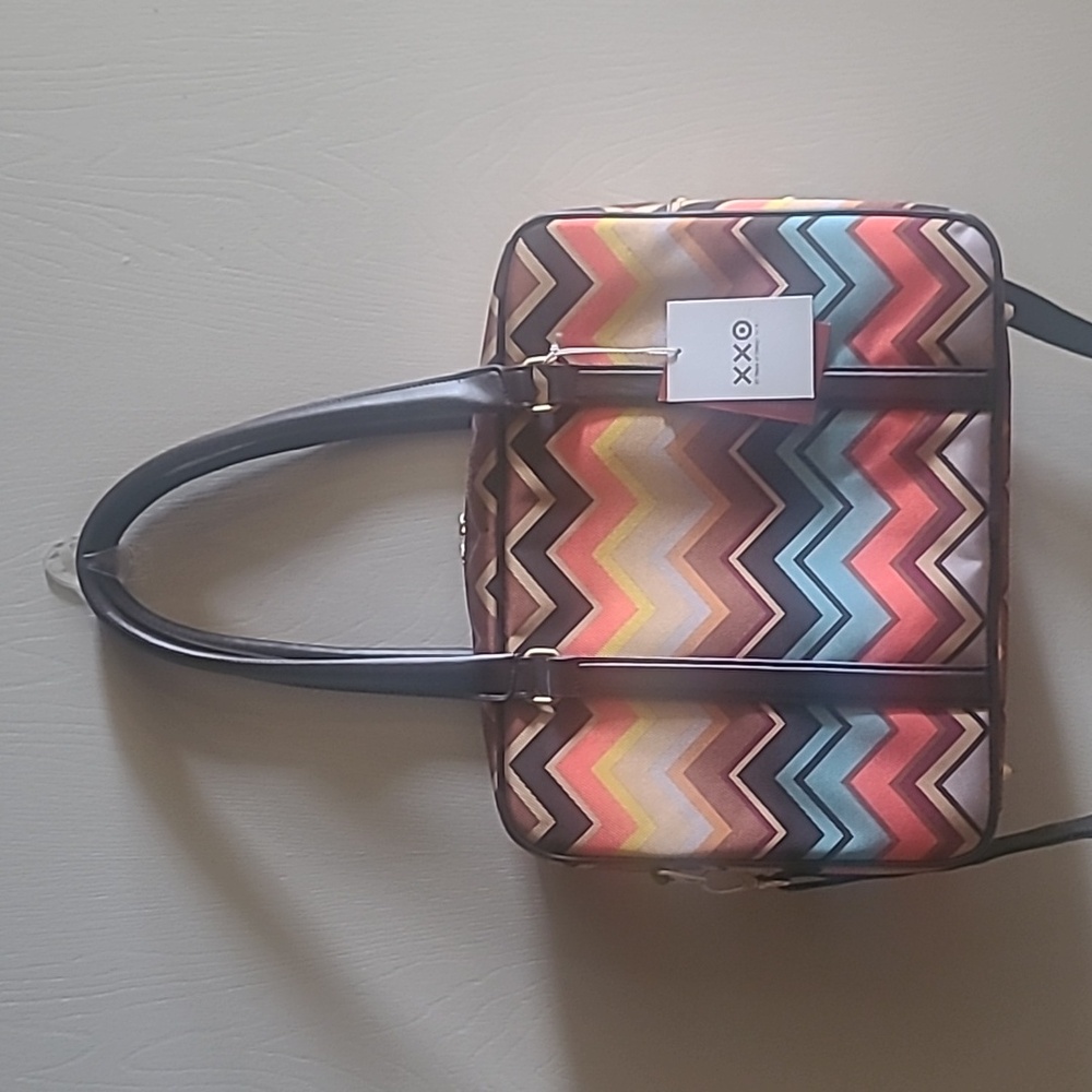 NWT Authentic MISSONI For Target Zig Zag Travel Messenger Shoulder Bag - Picture 5 of 10